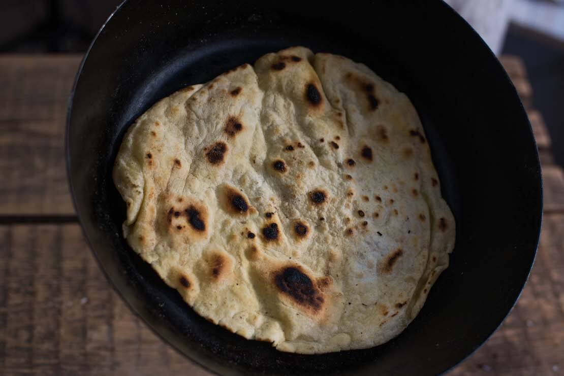 Indisches Naan Brot - [BOB] food blog